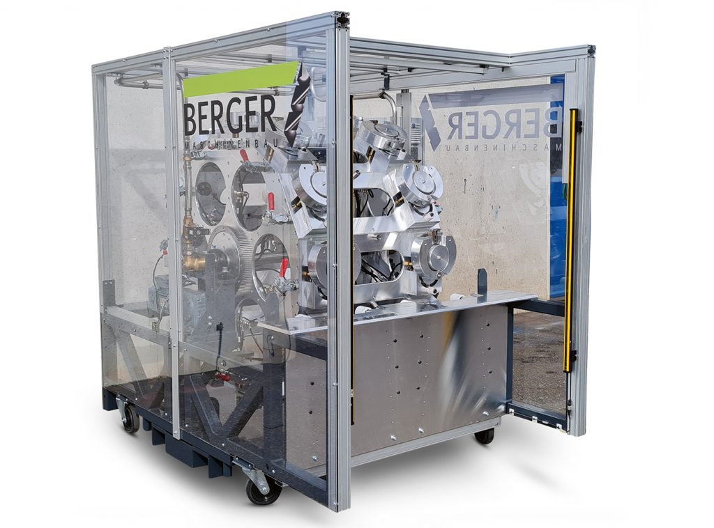 Cooling system for plastic parts